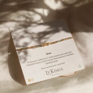 Pulsera hilo Citrino