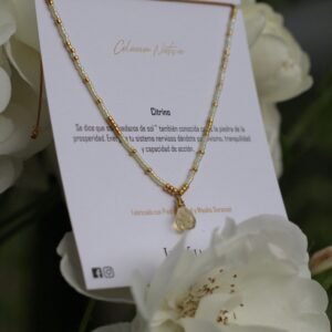 Hilo Collar Citrino Nativa